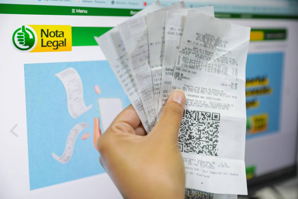 Ganhadores do Nota Legal ainda não buscaram prêmio de R$ 10 mil