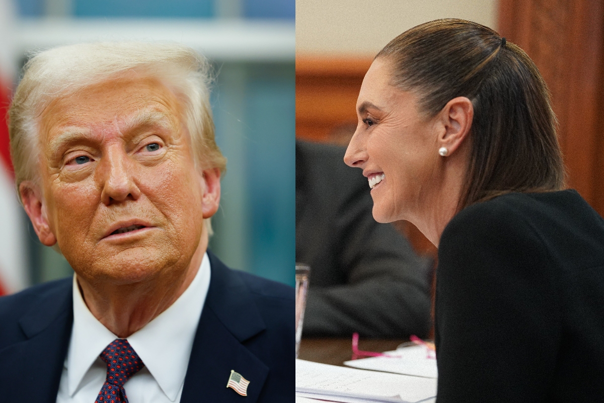 Trump e presidente do México conversam sobre fronteira e narcotráfico