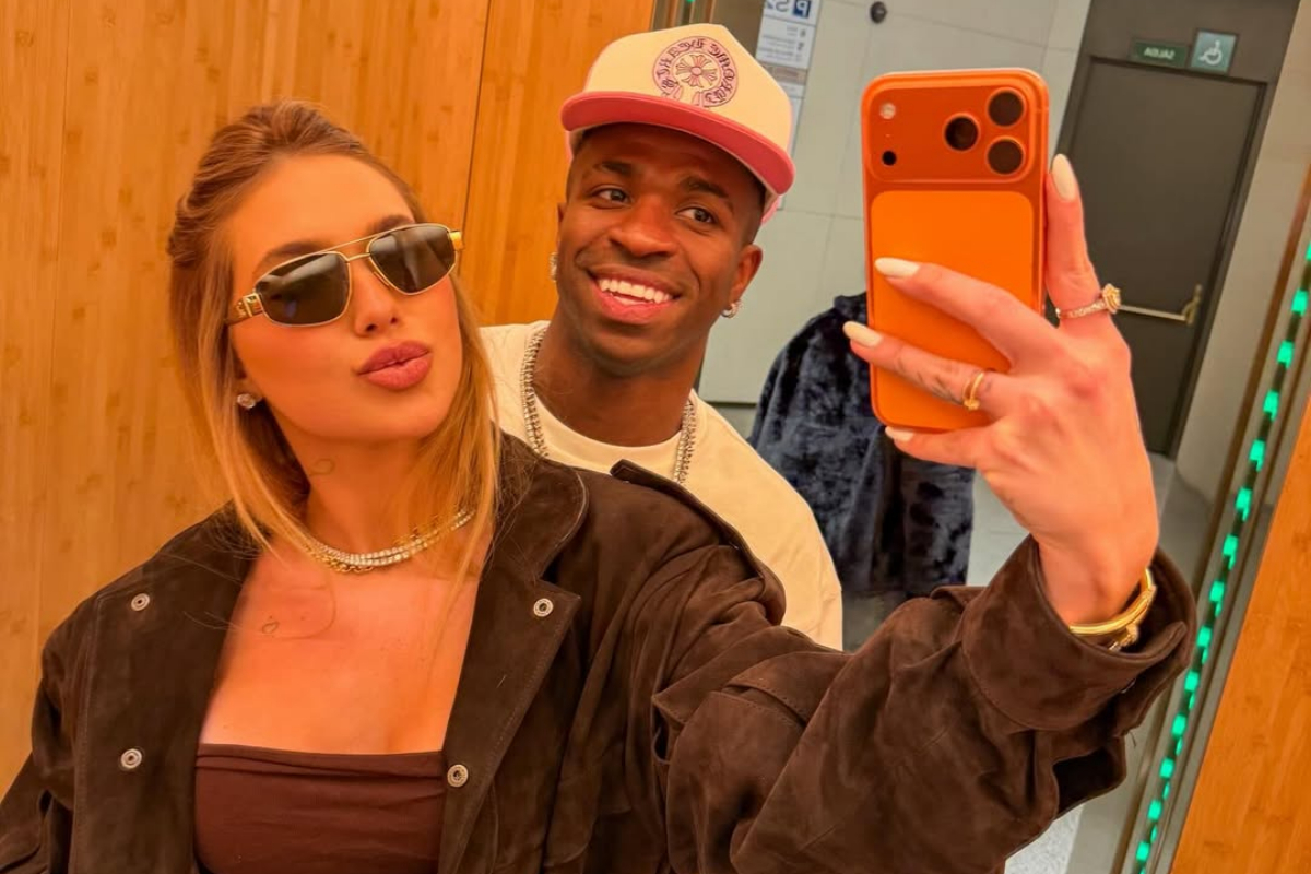 Virginia compartilha fotos com Vini Jr. e chama atenção com legenda