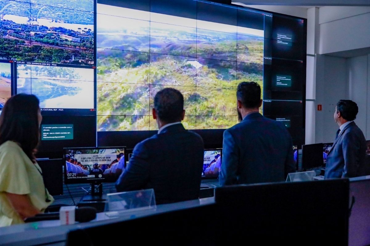 Plataforma DF 360: GDF amplia monitoramento integrado com uso de IA