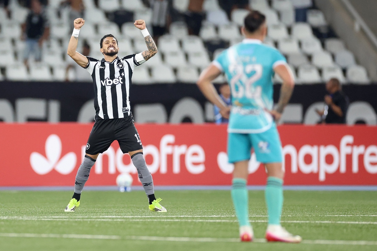Botafogo bate Nacional Potosí por 2 x 0 e avança na Libertadores