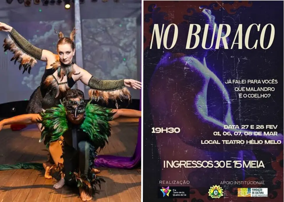 Fim de semana em Rio Branco tem teatro, cinema promocional, feira criativa e espetáculo circense