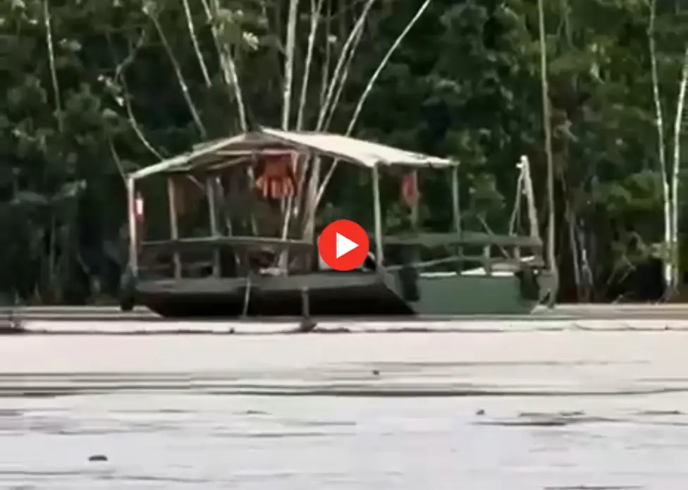 Balsa se desprende em Rodrigues Alves no Acre e vai parar em Guajará no Amazonas
