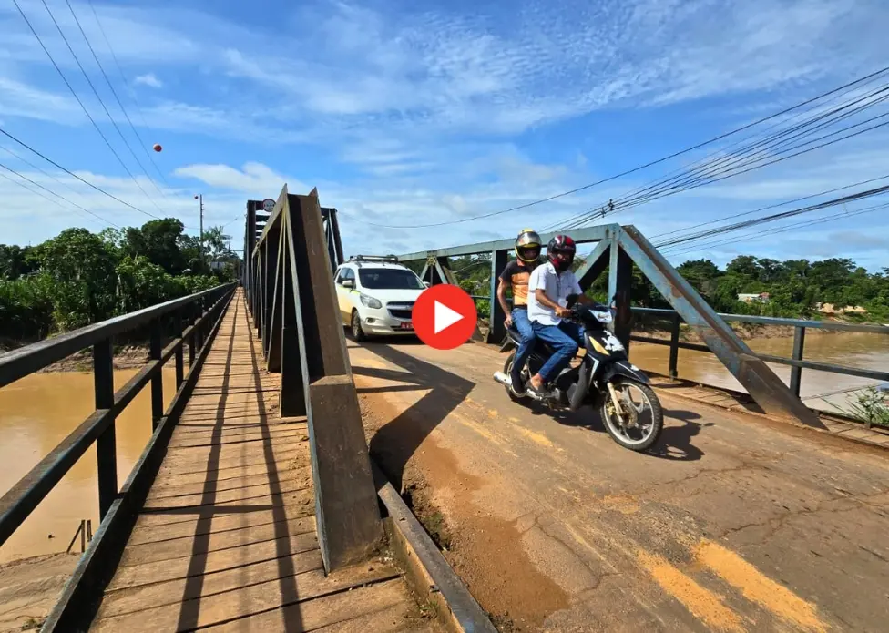 Moradores enfrentam filas e riscos na ponte entre Brasileia e Epitaciolândia