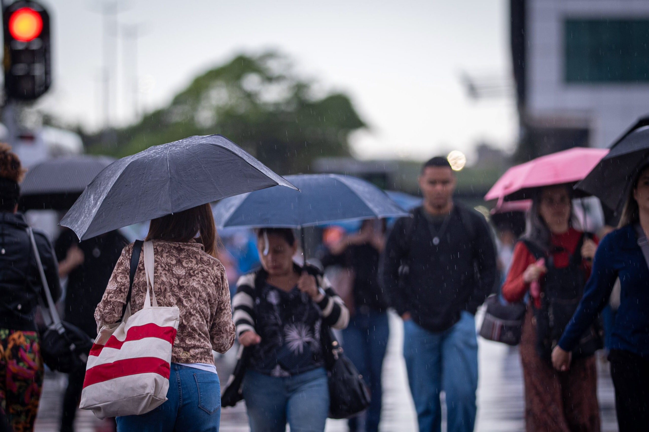 Nova frente fria derruba temperaturas e traz muita chuva nesta semana
