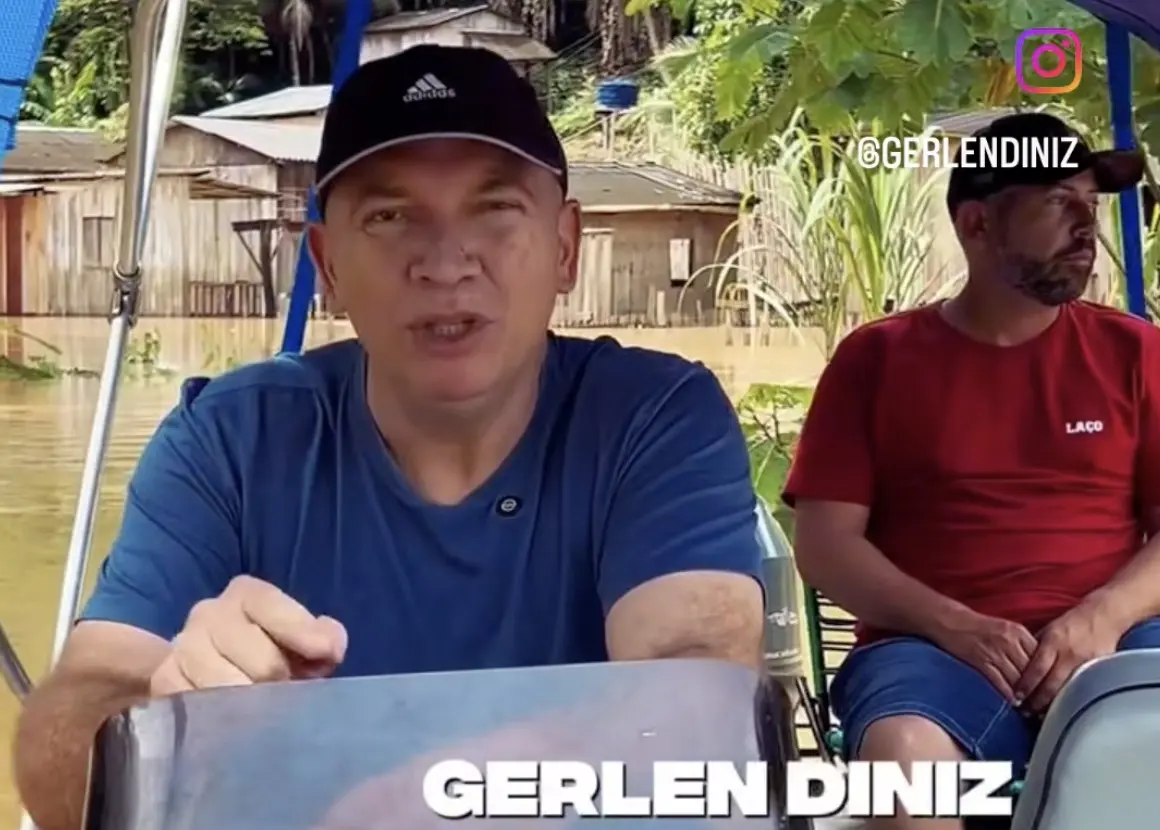 Gerlen vistoria áreas alagadas e anuncia assistência a famílias atingidas pela cheia