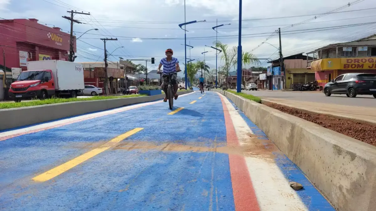 Rio Branco aparece como 3ª capital do Norte em extensão de ciclovias