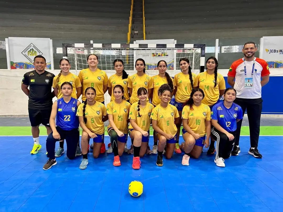 Acreanas ganham ouro na Série Bronze do Brasileiro Sub-18 de handebol