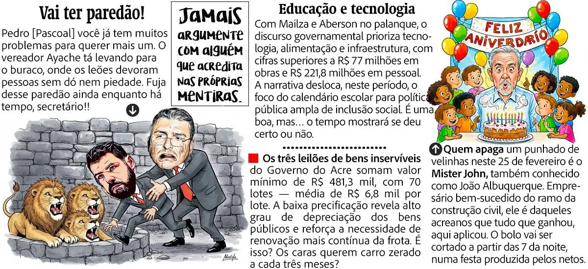 No olho do furacão