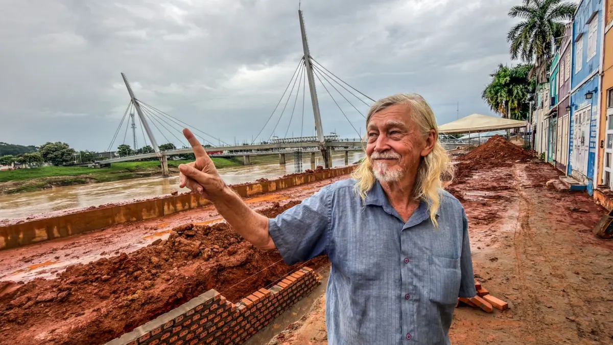 Centro de Rio Branco registra aumento de temperatura de até 2°C, explica meteorologista Davi Friale