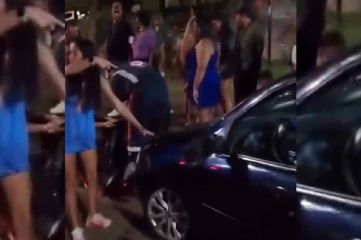 Em MG, motorista atropela seis pessoas, acaba com pagode e foge