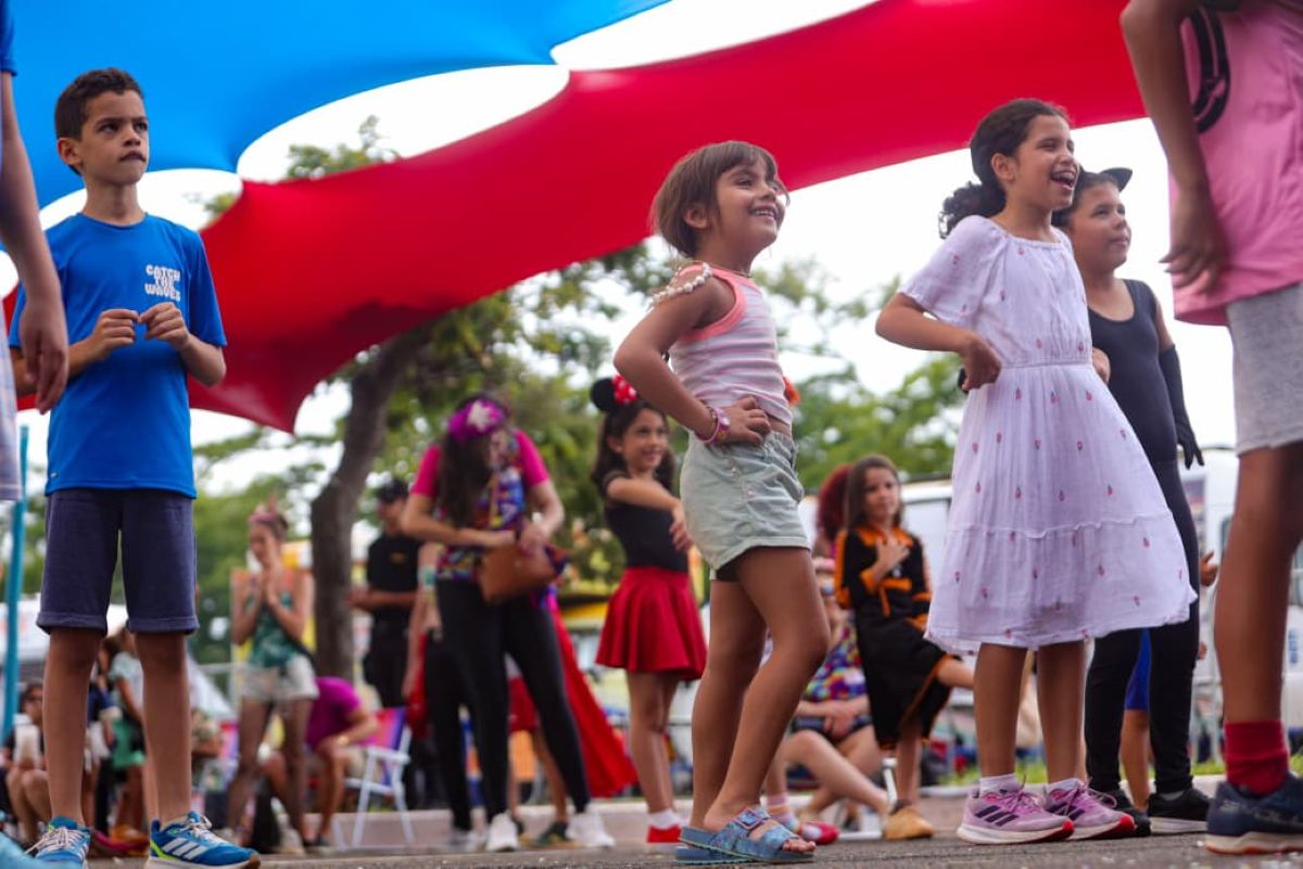 Programação infantil anima a criançada no bloco Maria Vai Casoutras