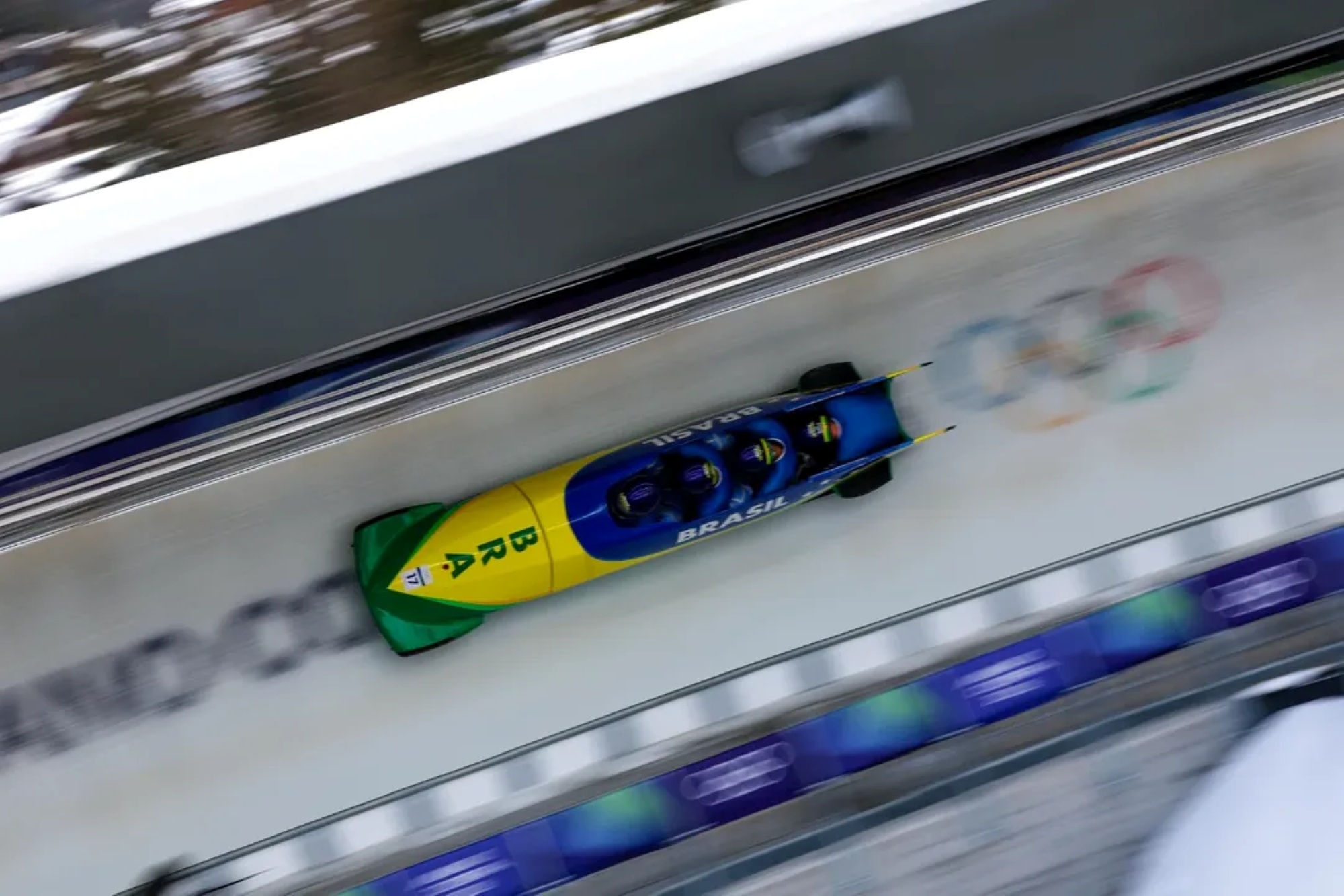 Bobsled 4-man: Brasil é 20º em segunda bateria dominada por alemães