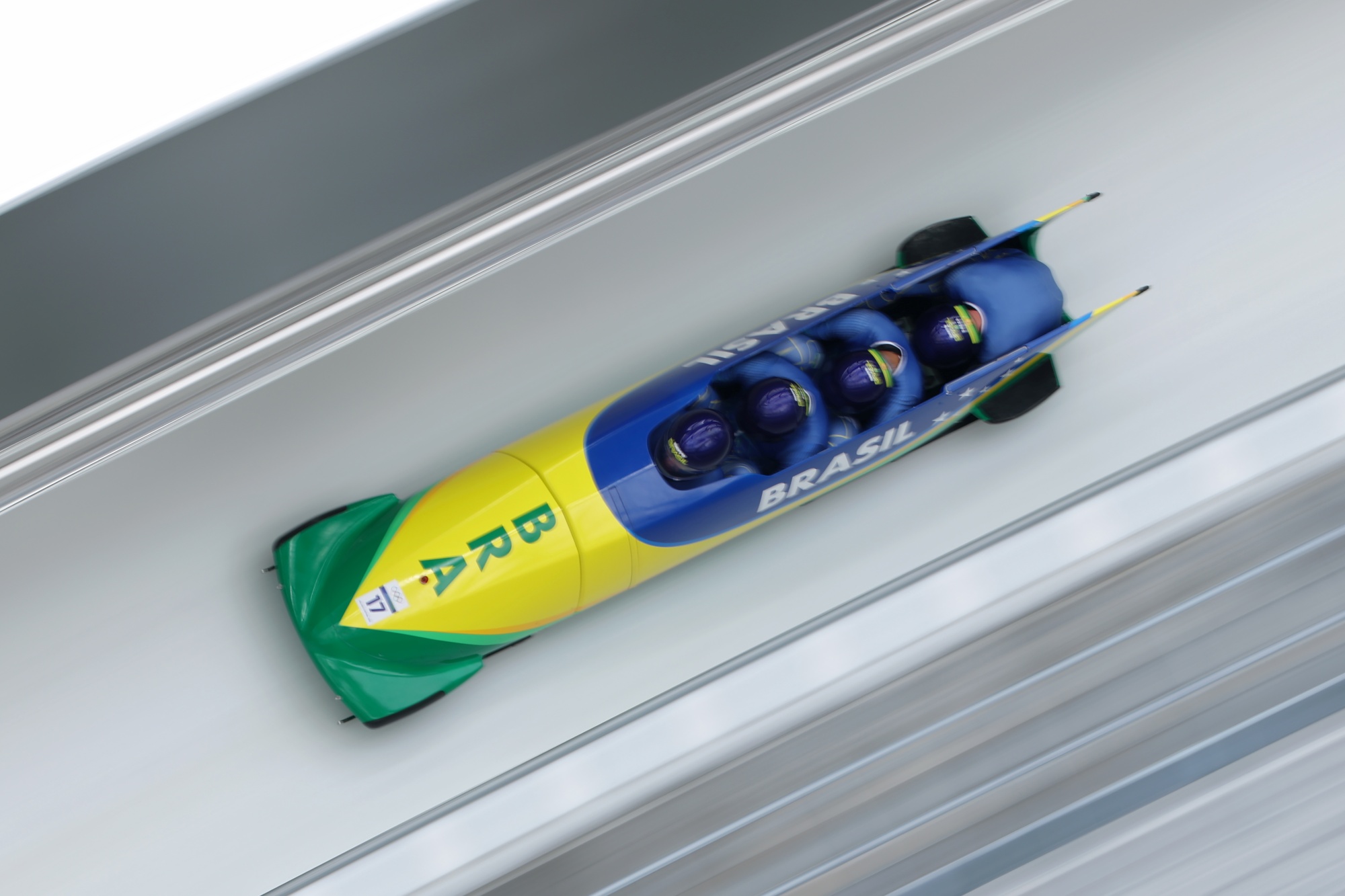 Jogos de Inverno: Brasil é 15º em primeira bateria do bobsled 4-man
