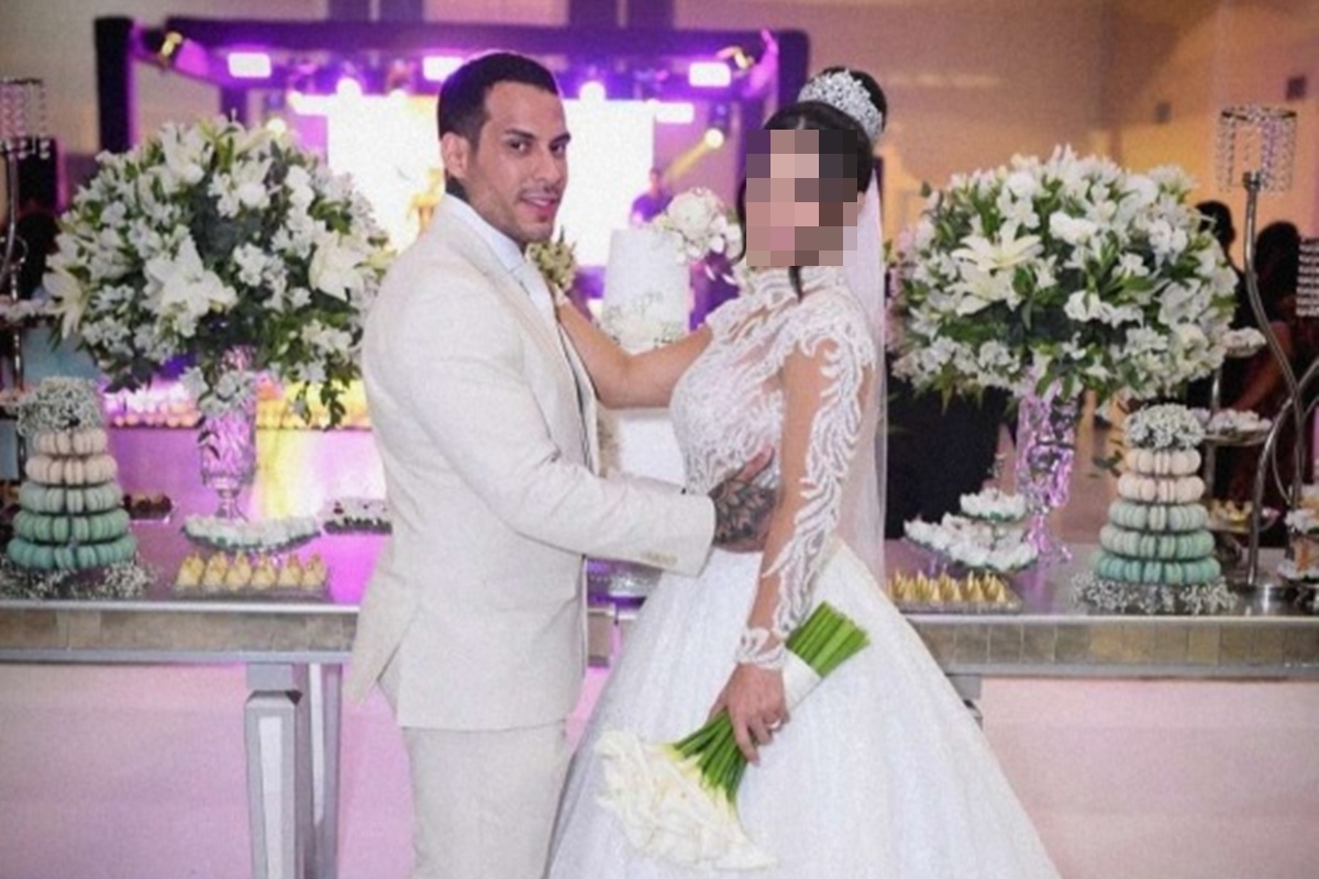 As imagens do luxuoso casamento do cantor que deu golpe na Prada e Gucci. Veja vídeo