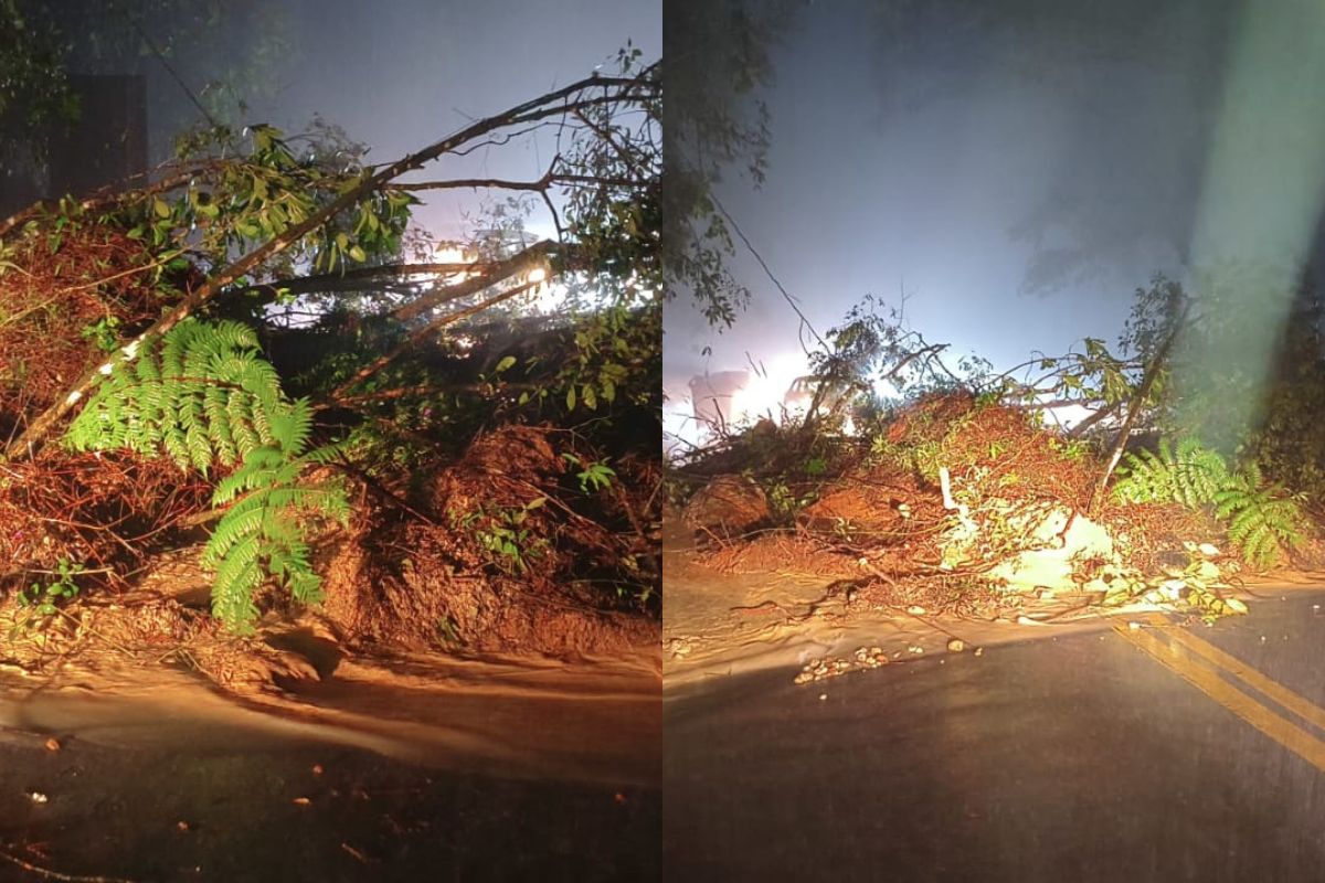 Chuva forte provoca interdição de 3 rodovias de São Paulo neste domingo