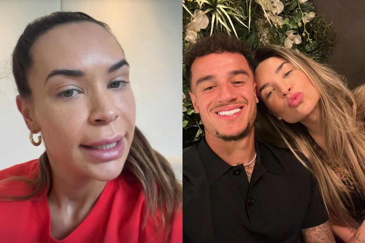 Esposa de Philippe Coutinho se manifesta sobre crise no casamento