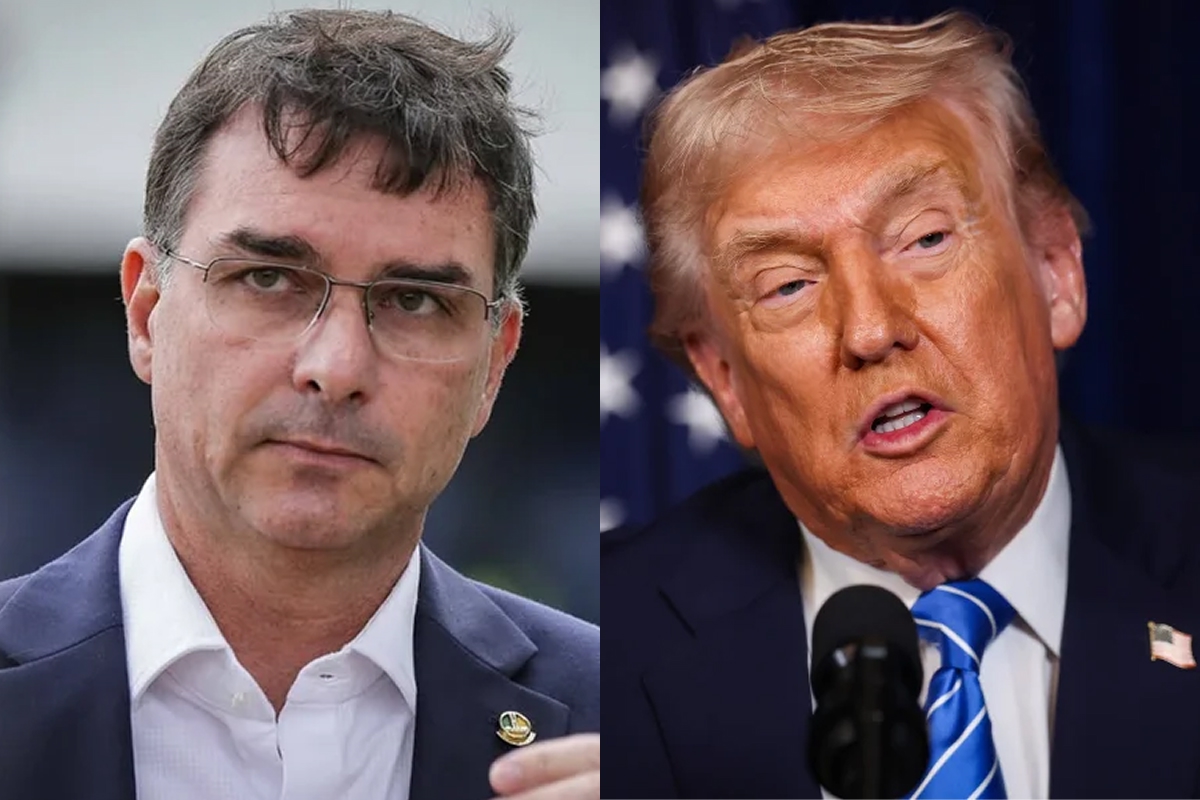 Flávio Bolsonaro propõe replicar no Brasil iniciativa de Trump