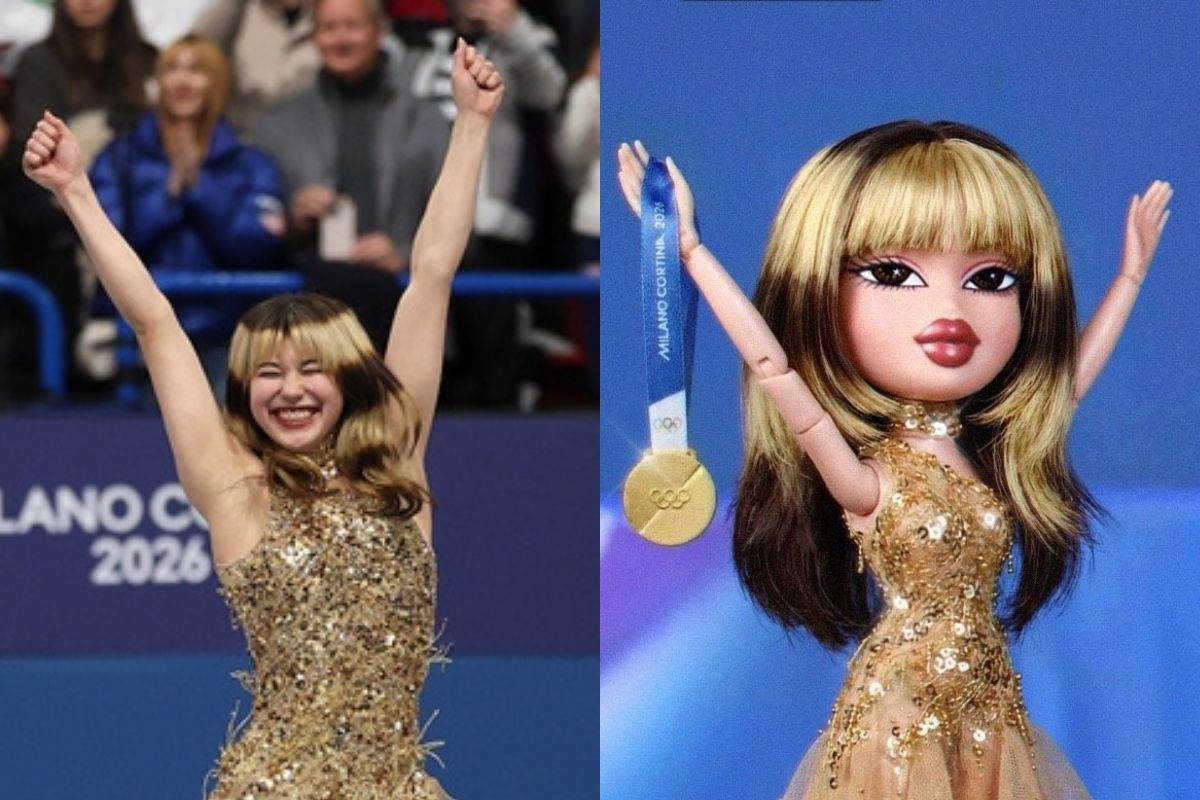 Fenômeno de estilo, patinadora das Olimpíadas 2026 "vira" boneca Bratz