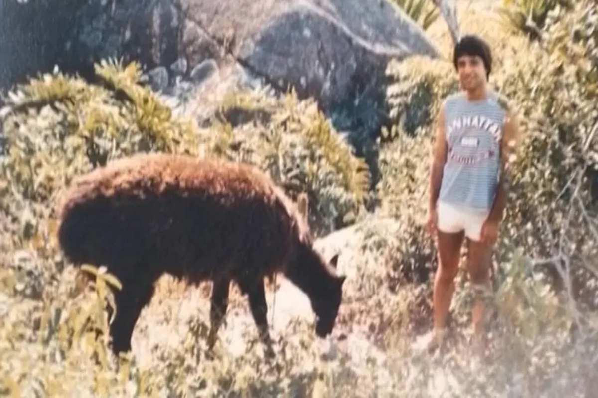 Praia paraíso dos surfistas já foi o lar de uma “lhama” nos anos 1980