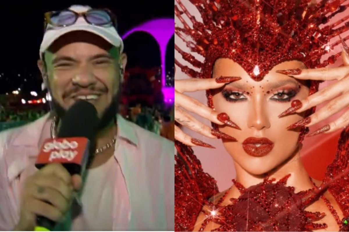 Desfile das Campeãs: Gominho alfineta samba de Virgínia ao vivo
