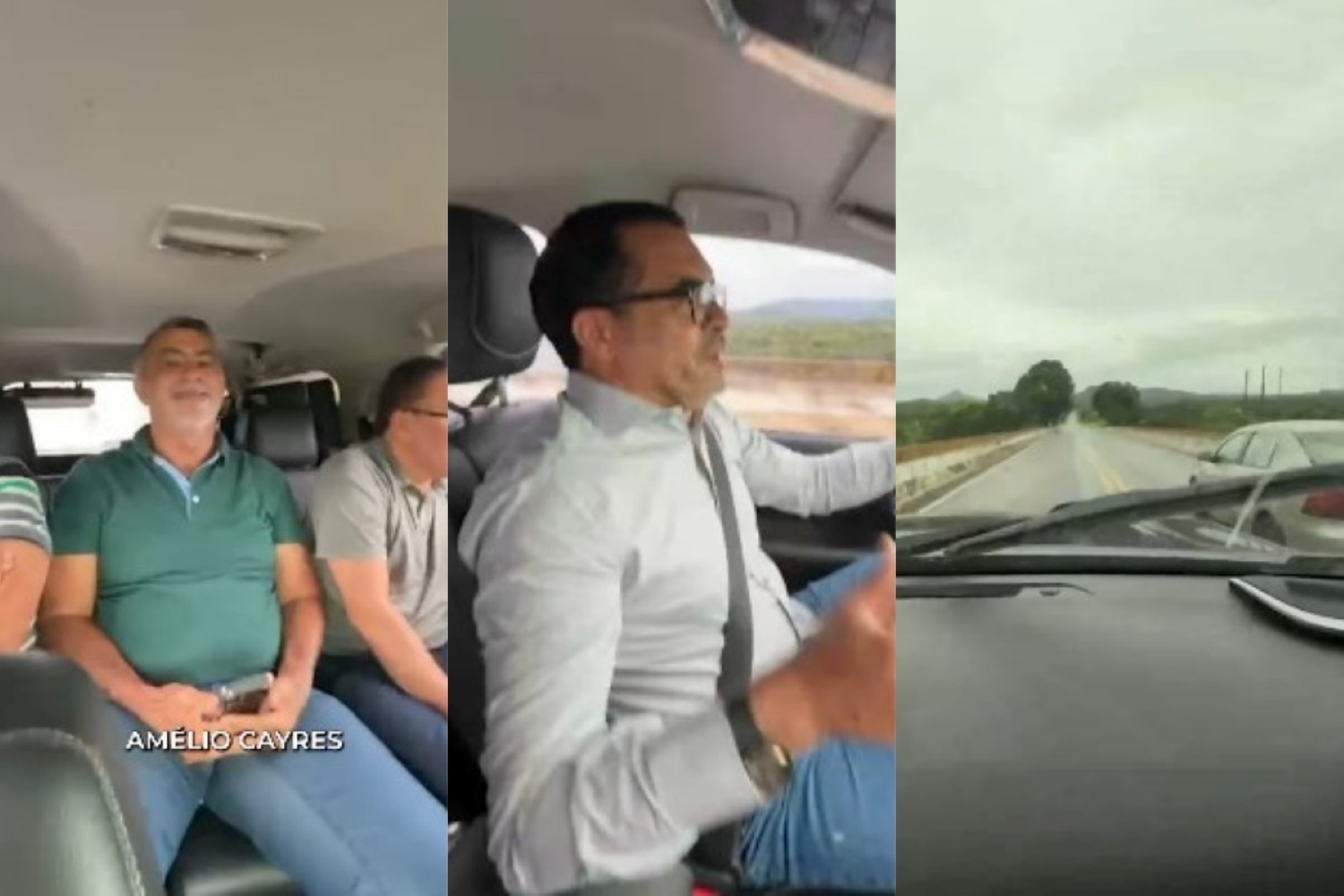 TO: governador é gravado cometendo infração gravíssima de trânsito. Veja vídeo