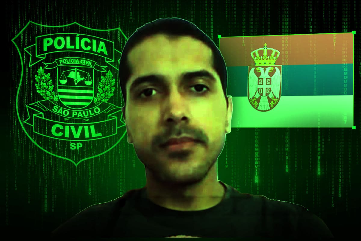 Hacker foragido na Sérvia negocia delação contra policiais civis de SP