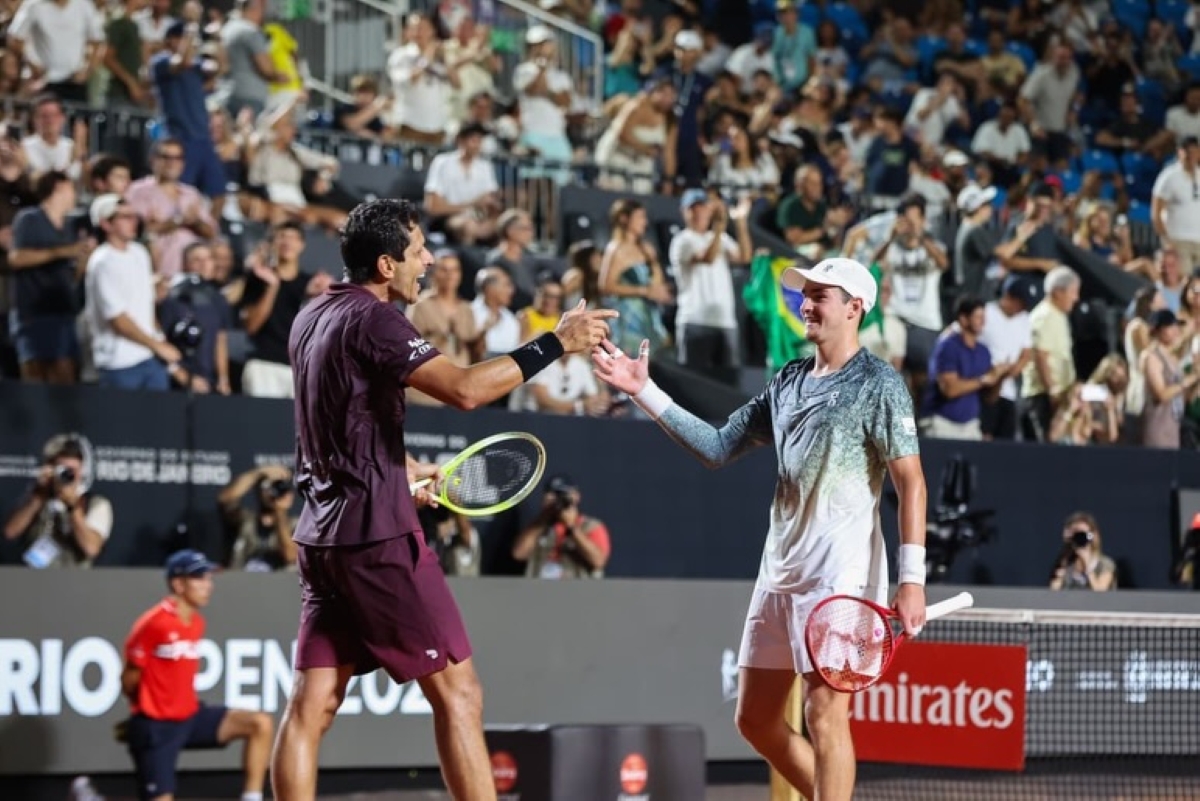 Em dupla, João Fonseca e Marcelo Melo conquistam o Rio Open 2026