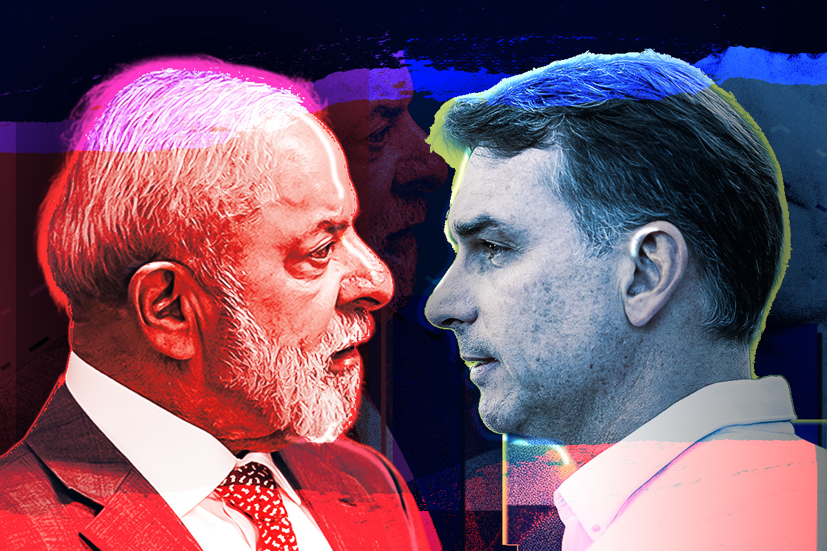 Pesquisa Atlas: Lula e Flávio Bolsonaro empatam em disputa no 2º turno