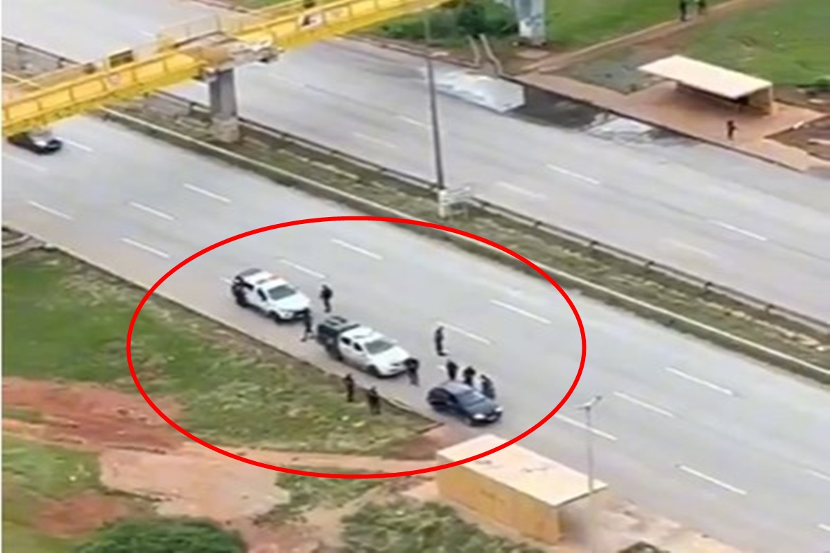Captura cinematográfica: armado, homem invade casa da ex e é preso. Veja vídeo