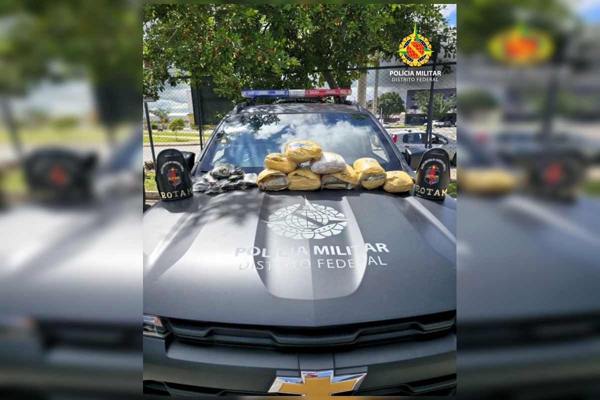 Homem é preso com 10 kg de drogas no Recanto das Emas