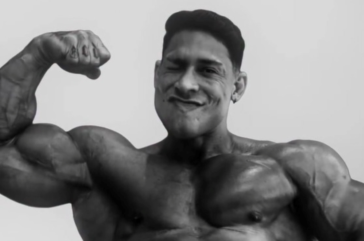 Ramon Dino atualiza físico e mira bicampeonato do Mr. Olympia. Veja vídeo