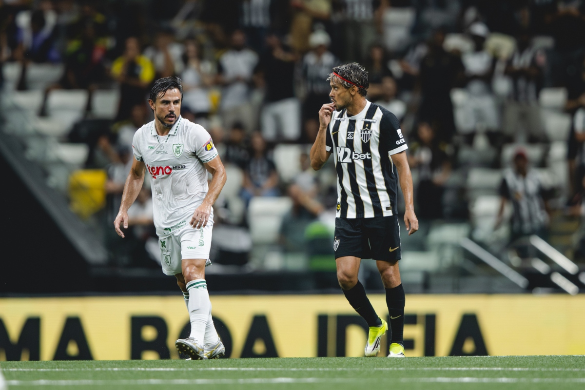 América-MG marca no fim e empata com Atlético-MG na semifinal