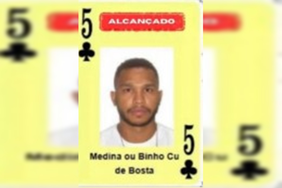 Baralho do Crime: “Cu de Bosta”, chefe do tráfico do KLV, é capturado