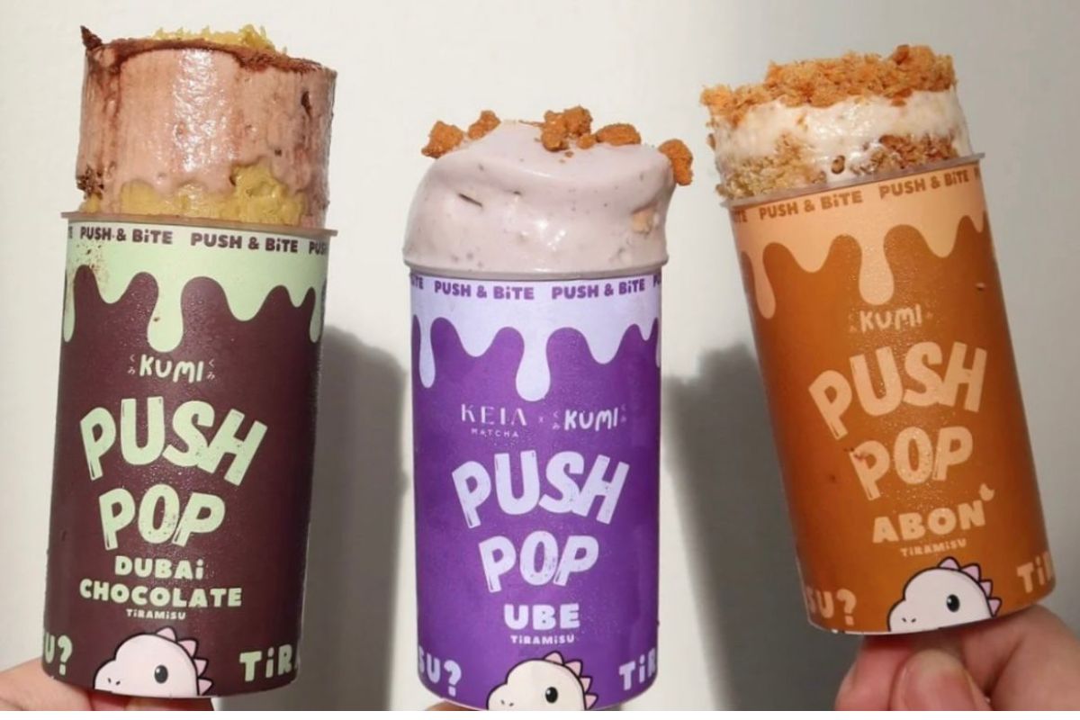 Tiramisù push pop: a sobremesa que virou febre nas redes sociais