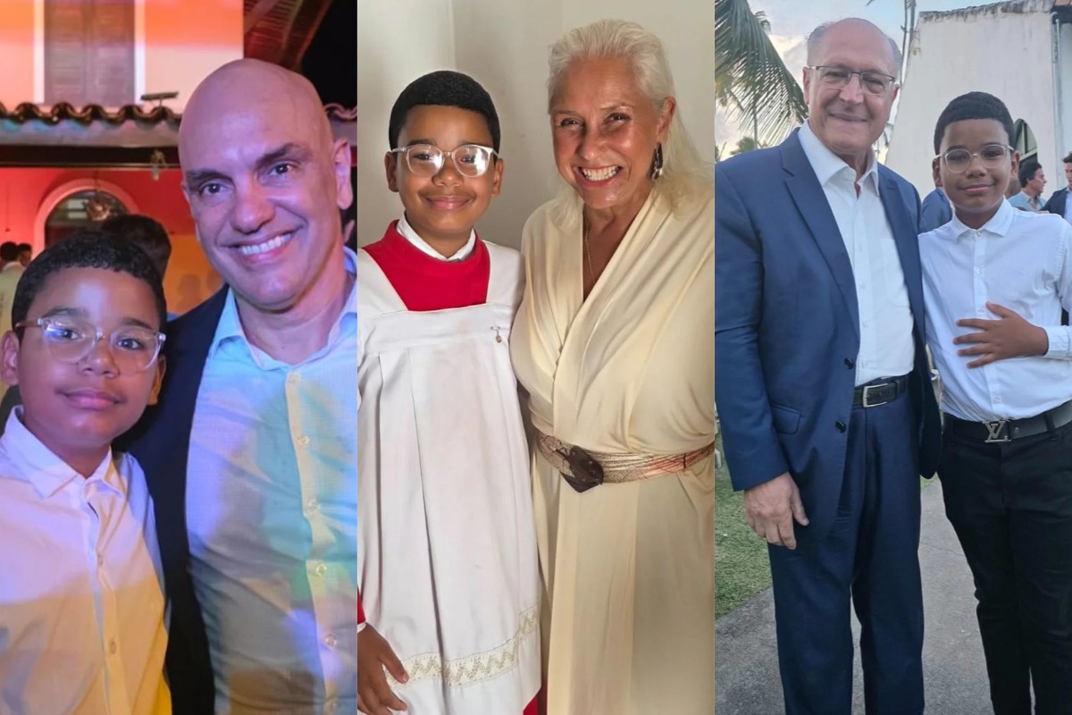 Coroinha faz selfie com Moraes e bomba em casamento de João e Tabata