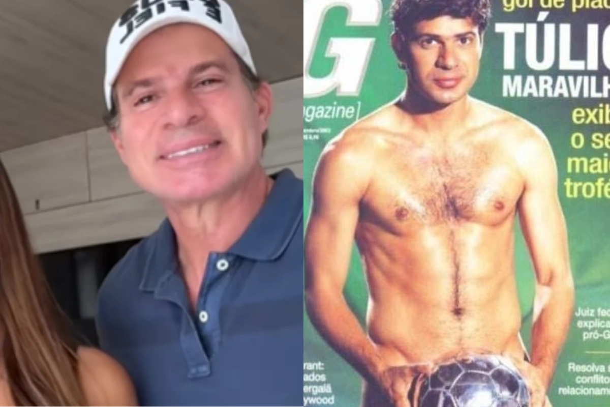 Túlio Maravilha, que vetou filha de estudar na UFRJ, posou nu em 2003