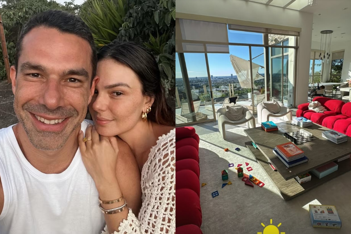 Veja detalhes da mansão de Isis Valverde e Marcus Buaiz nos EUA