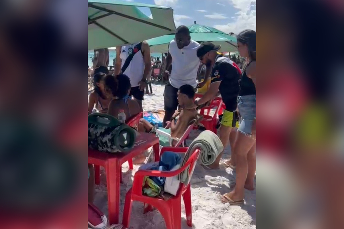 Chefe do CV é preso enquanto curtia praia em Arraial do Cabo