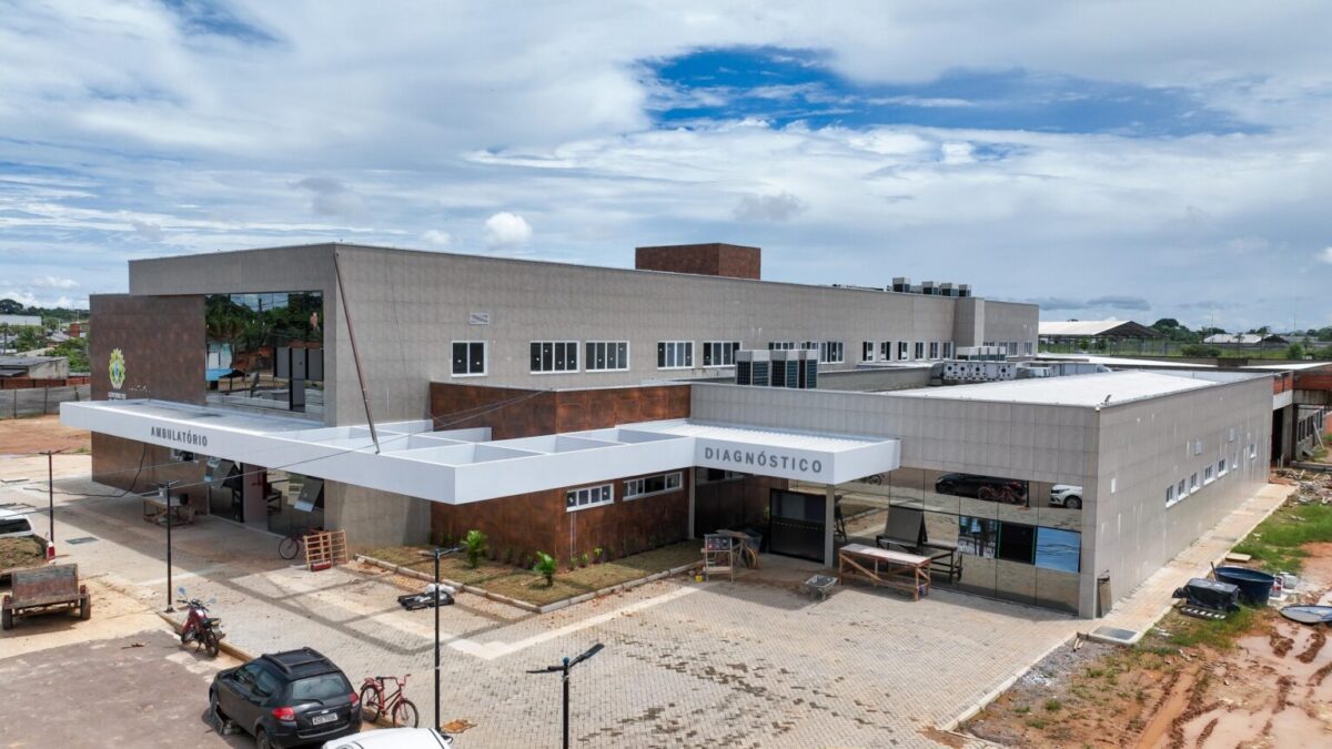 Nova Maternidade de Rio Branco entra na reta final para atender 1,7 mil pessoas por dia